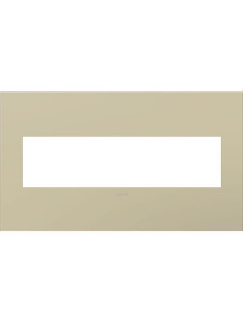 Product image for Pass & Seymour AWP4GAT4 adorne 4Gang Wall Plate - Ashen Tan