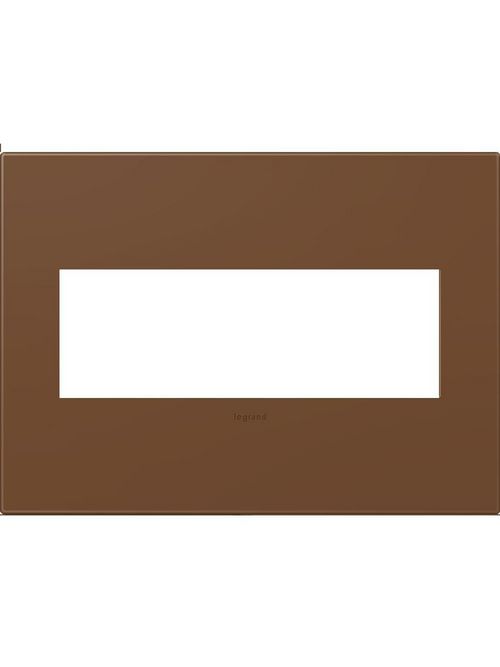 Product image for Pass & Seymour AWP3GCP4 adorne 3Gang Wall Plate - Cappuccino