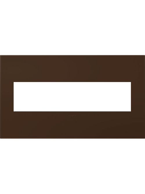 Product image for Pass & Seymour AWP4GTF4 adorne 4Gang Wall Plate - Truffle