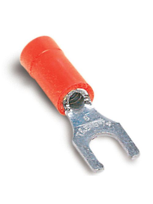 Thomas & Betts RA2257 Vinyl-Insulated Locking Fork Terminal - #22-16, #10bolt (1000/Box) Thomas & Betts RA2257 Vinyl-Insulated Locking Fork Terminal - #22-16, #10bolt (1000/Box)