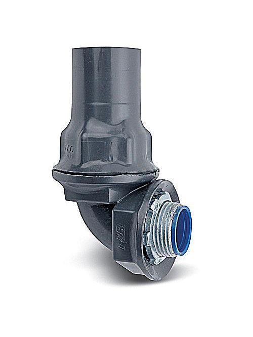 Product image for T&B 3364 1-90 DEG. CONNECTOR -INSUL.