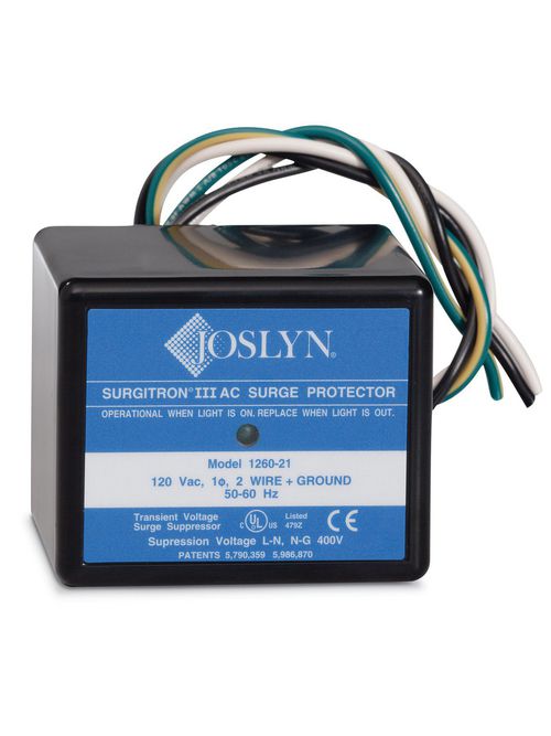 Product image for T&B 1260-21 AC SURGE PROTECTOR, 120VAC