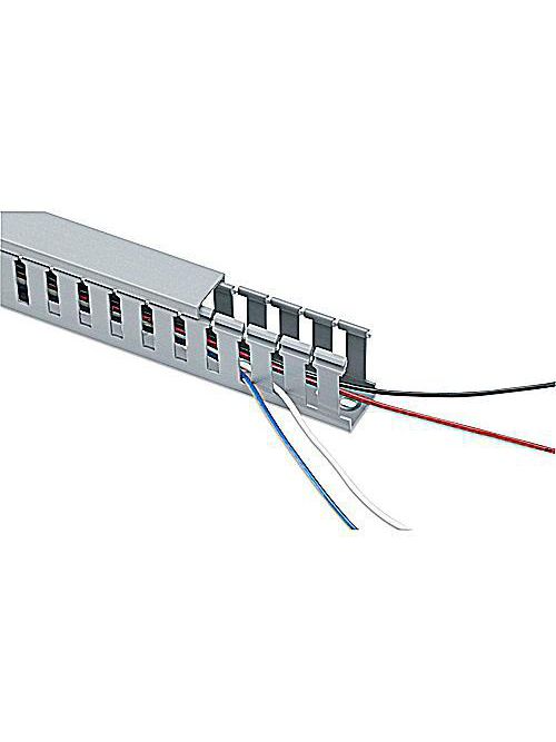 Product image for T&B TY1X1WPB6 TD TY1X1WPB6 1X1 WIDE SLOT BLACK DU