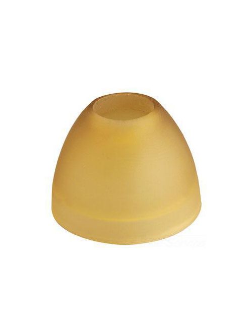 Product image for WAC G111-AM G100 SERIES-AMBER BELL GLASS SHADE
