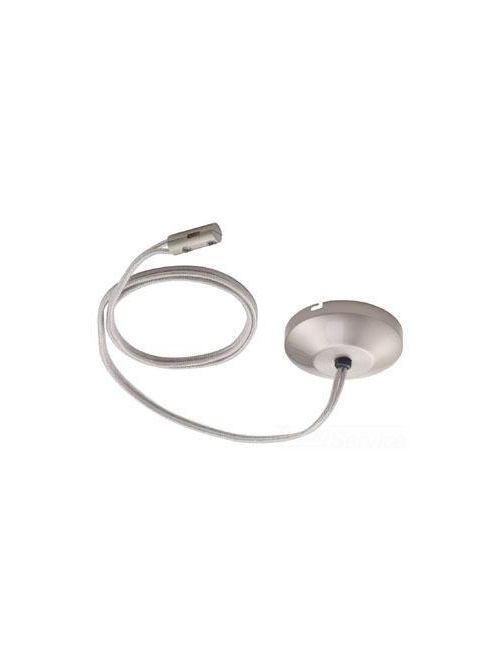 Product image for WAC LM-PCS96-BN LV MONORAIL-CABLE SUSP PWR FEED 96IN