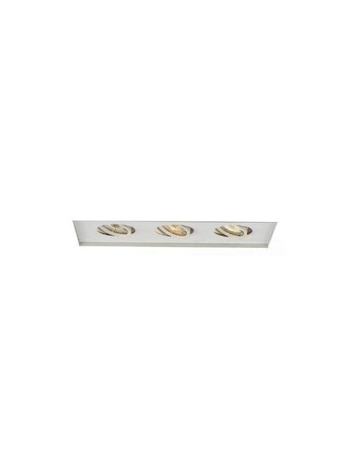 Product image for Low Voltage Multiple Spots 3 Light Halogen MR16 Trim - White