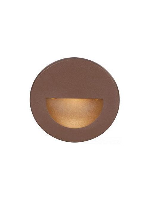Product image for LEDme 3" LED Circular Scoop Step Light - Bronze - 3000K
