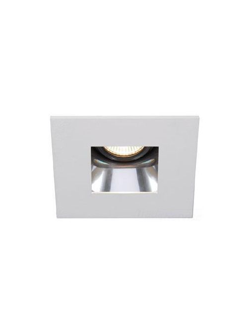 Product image for 4" Low Voltage Die-Cast Adjustable Specular Square Trim - White
