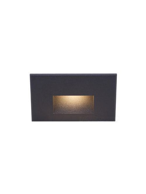 Product image for LEDme 5" LED Horizontal Scoop Step Light - Black - 3000K