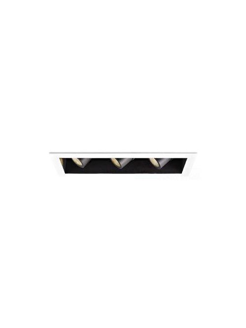 Product image for WAC MT-4LD316N-F27-BK HOUSING FOR 3 LIGHT LED PRECISION MODULE - FLOOD 2700K
