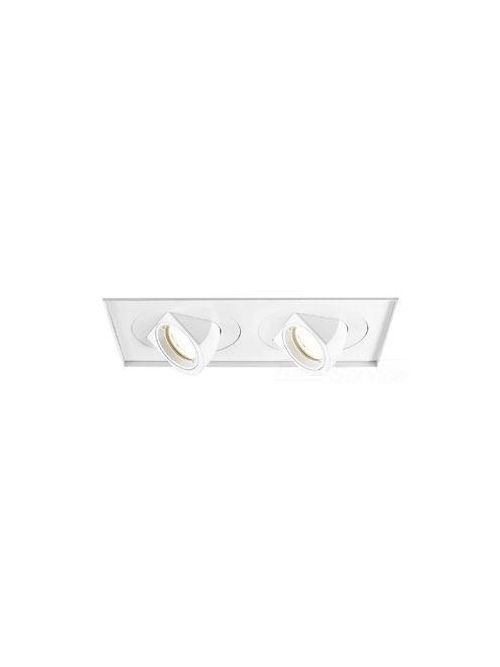Product image for WAC MT-5LD225TL-F35-WT INVISIBLE TRIM FOR 2 LIGHT TESLA LED MULTIPLE SPOT - FLOOD 3500K