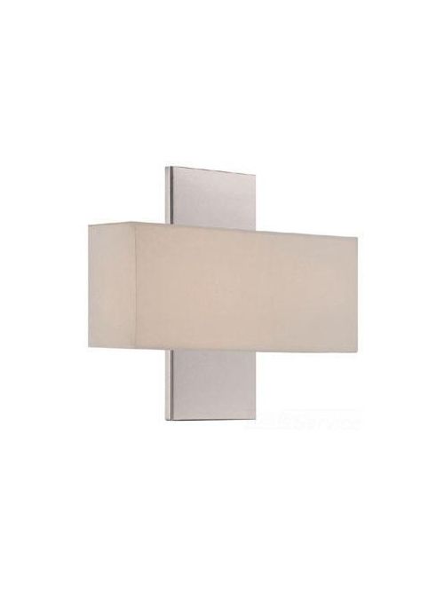 Product image for WAC WS-12511-BR SMALL 11 INCH CHICAGO WAL SCONCE