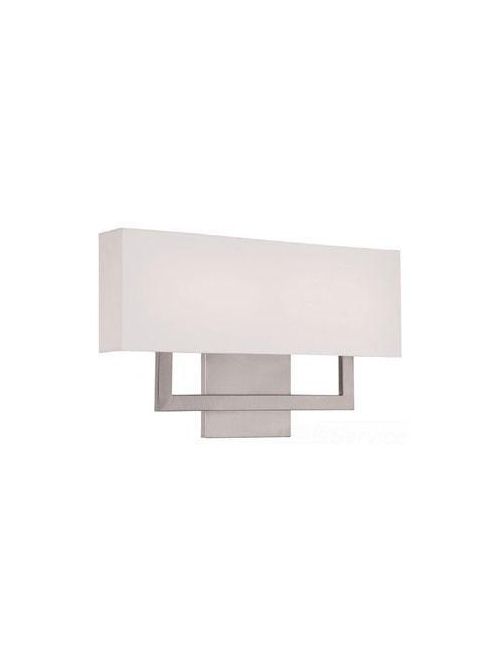 Product image for WAC WS-13122-BR LARGE 22 INCH MANHATTAN WALL SCONCE