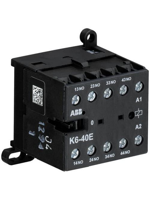 ABB K6-40E-80 CONTROL RELAY 4NO 240 ABB K6-40E-80 CONTROL RELAY 4NO 240