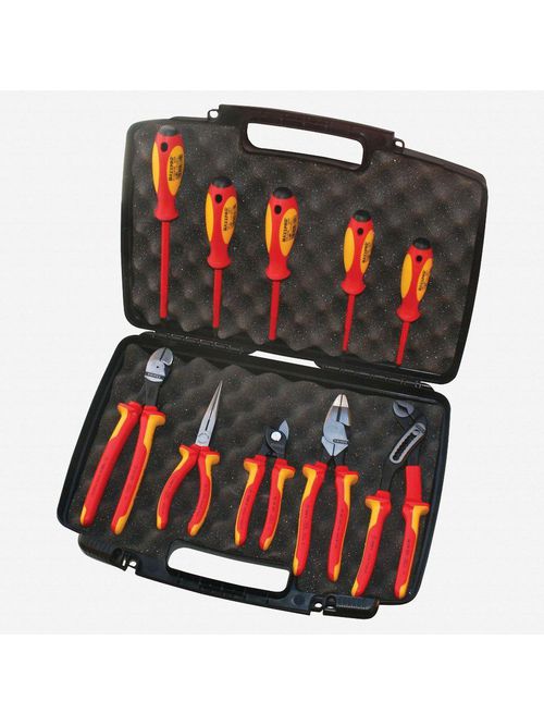 Product image for KNIPEX 9K-98-98-31-US 10PC PLR/S/D SET