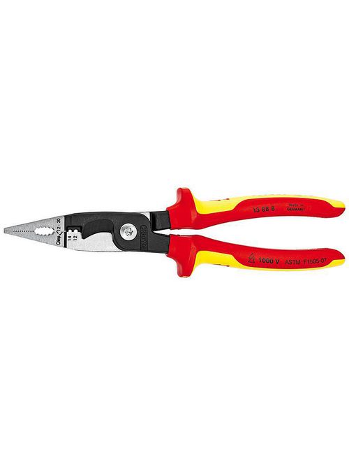 Product image for KNIPEX 13-88-8-US ELEC INSTLN PLIER