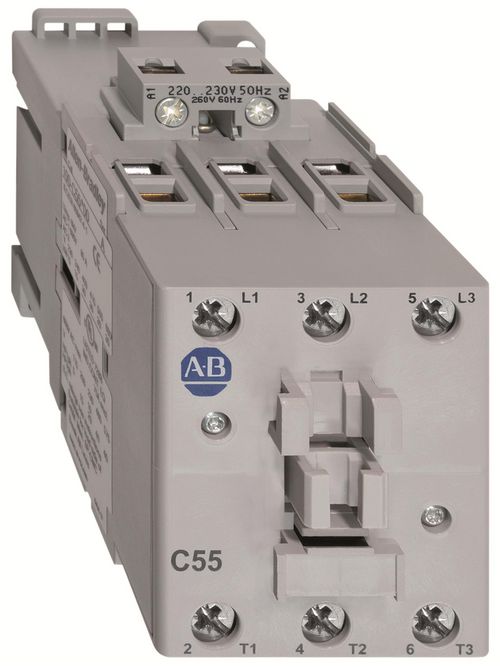 Product image for A-B 100-C55KJ00 IEC CONTACTOR 55AMPS