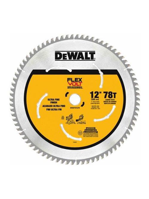 Product image for DEW DWAFV31278 12IN 78T SAW BLADE