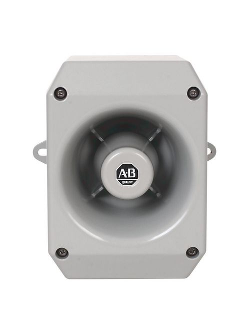 A-B 855HM-GMA10D Industrial Horn 120V AC Metal Horn A-B 855HM-GMA10D Industrial Horn 120V AC Metal Horn