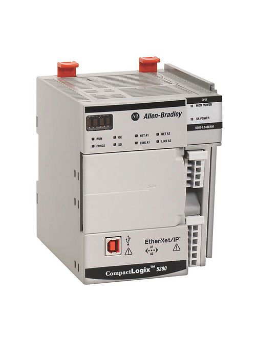 Allen Bradley 5069-L320ER 2 MB 1-Port USB 16-I/O 40-Node Controllogix PLC Controller Allen Bradley 5069-L320ER 2 MB 1-Port USB 16-I/O 40-Node Controllogix PLC Controller
