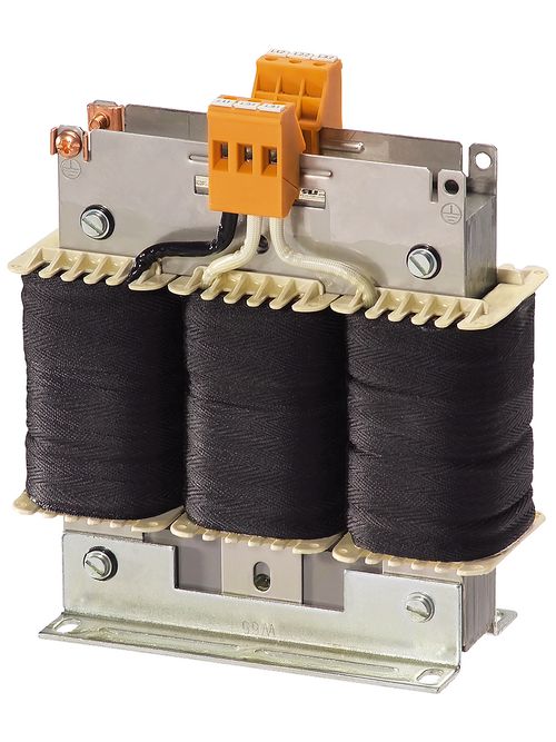 Siemens Industry 6SL30000CE150AA0 380 to 480 VAC 50/60 Hz 14 Amp 3-Phase Line Reactor Siemens Industry 6SL30000CE150AA0 380 to 480 VAC 50/60 Hz 14 Amp 3-Phase Line Reactor