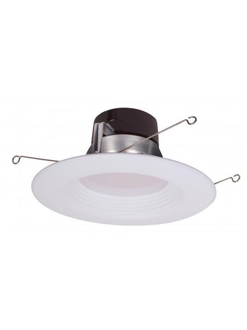 Product image for Satco S9740 17 watt LED Downlight Retrofit; 5"-6"; 2700K; 120 volts; Dimmable