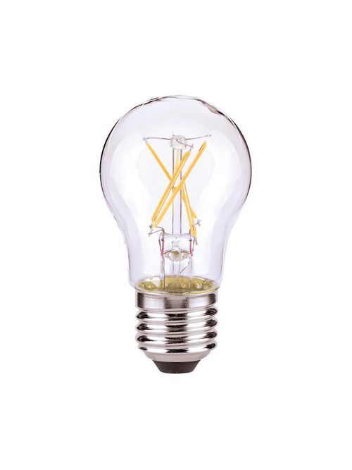 Product image for Satco S9874 4.5 Watt A15 LED; Clear; Medium base; 2700K; 450 Lumens; 120 Volt