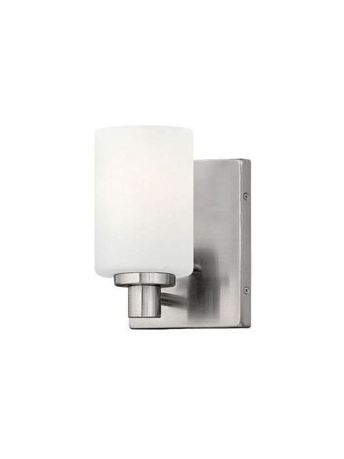 Product image for Karlie 1 Light Wall Sconce - Brushed Nickel