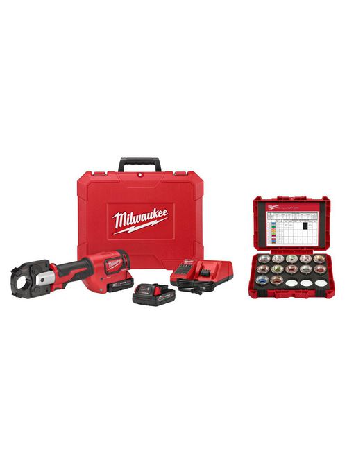 Product image for Milwaukee 2679-KITA M18™ 600 MCM Crimper & AL Dies
