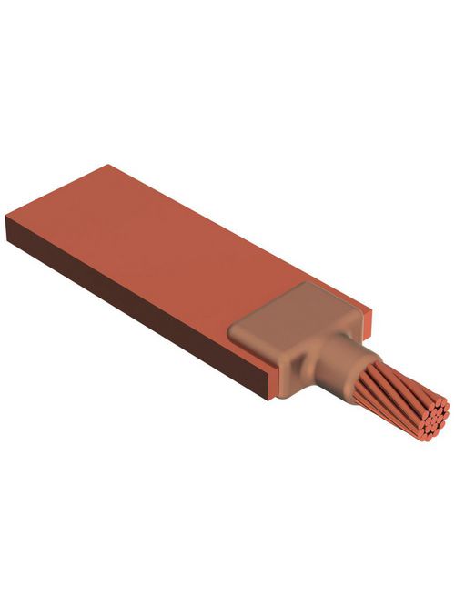 Product image for Erico LAC2QDE Cable to Lug or Busbar, LA, 3/16" x 1", 4/0 Concentric