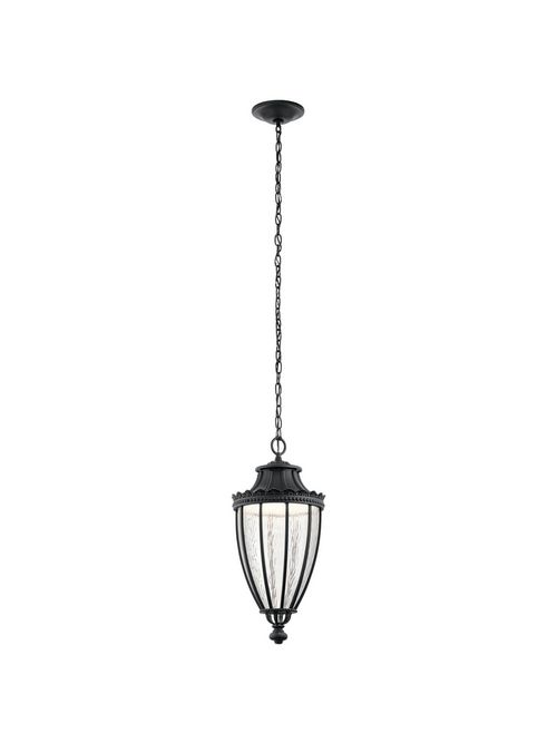 Product image for Kichler 49759BKTLED Outdoor Pendant 1L