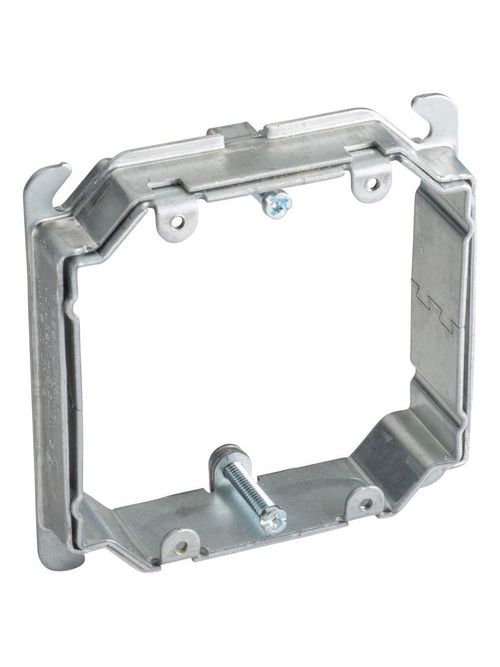 Product image for Caddy AMR1024DG Adjustable Mud Ring, 2 Gang, 5/8"-1-1/2" Drywall