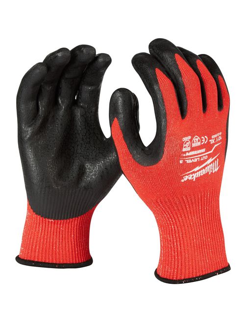 Milwaukee 48-22-8933 Cut 3 Dipped Gloves - XL Milwaukee 48-22-8933 Cut 3 Dipped Gloves - XL