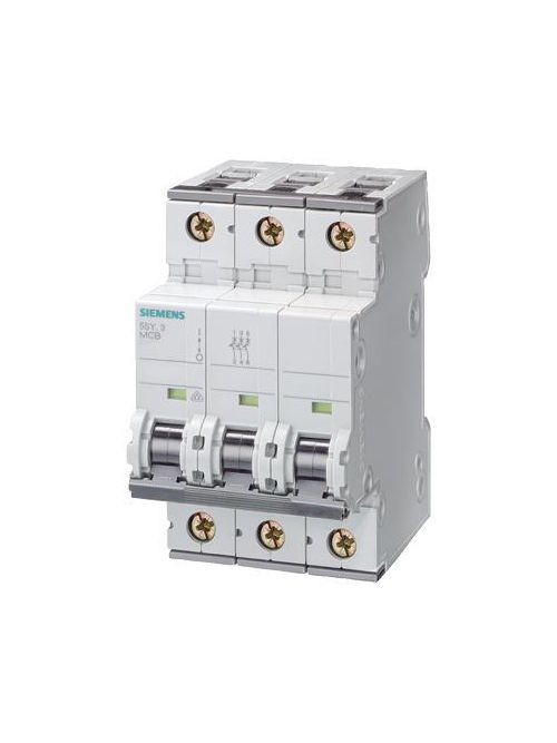Siemens Industry 5SY6332-7 3-Pole 32 Amp 400 VAC 6 kA Curve C Supplementary Protector Siemens Industry 5SY6332-7 3-Pole 32 Amp 400 VAC 6 kA Curve C Supplementary Protector