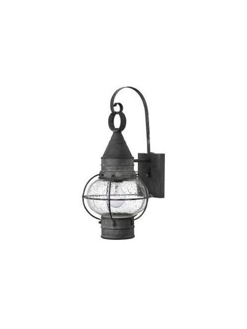 Product image for Cape Cod 1 Light Small Wall Lantern - Aged Zinc