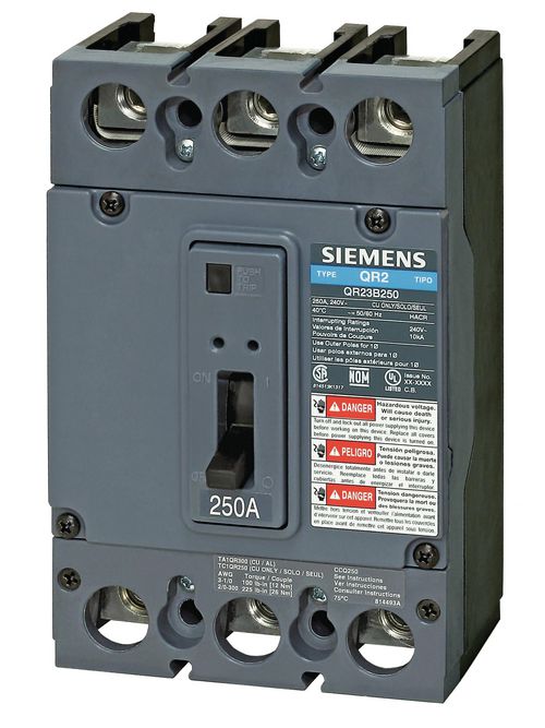 Siemens Ca QR23B100L QR MCCB,10kA@2 Siemens Ca QR23B100L QR MCCB,10kA@2