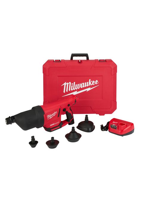 Product image for Milwaukee 2572A-21 M12™ AIRSNAKE™ Drain Cleaning Air Gun Kit