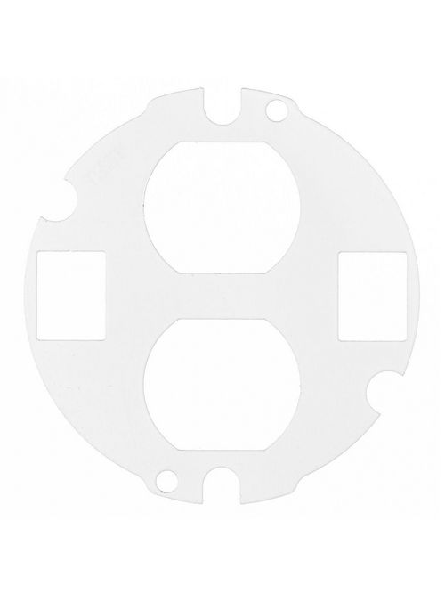 Hubbell Wiring Devices S1R4SP2X2DUPLEX S1r 4 Series Sub-Plate with 2 Duplex Device and 2 Keystone Jack Opening Hubbell Wiring Devices S1R4SP2X2DUPLEX S1r 4 Series Sub-Plate with 2 Duplex Device and 2 Keystone Jack Opening