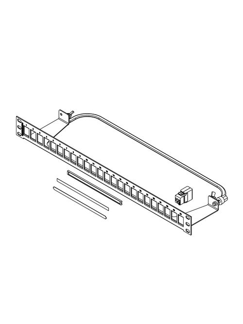 Product image for ORTR OR-PHDTKS6A24 24P,SHLD,C6A,PNL