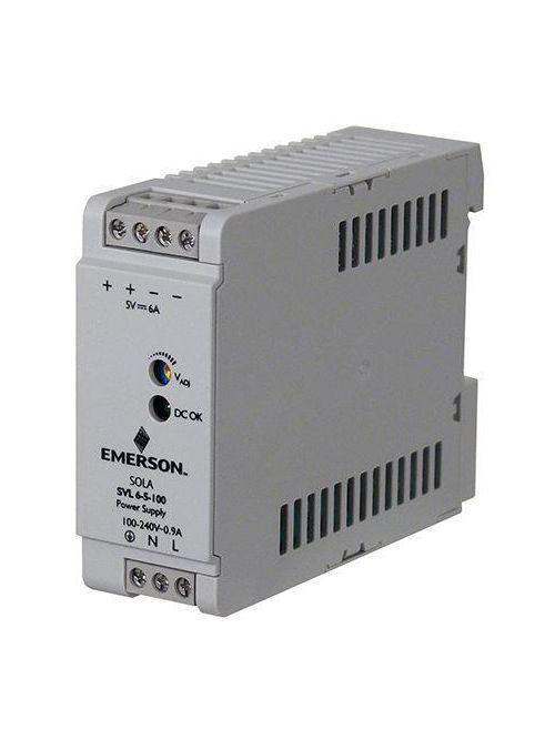 Product image for SHD SVL65100 30 Watt 5 Volt DC Output Voltage Power Supply DIN PS 85-264VA