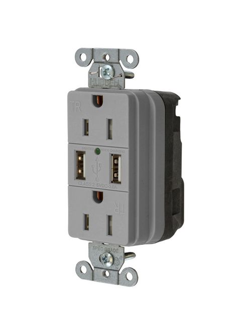 Product image for HWDK SNAP15USBGY USB CHGR SNAP 15A1