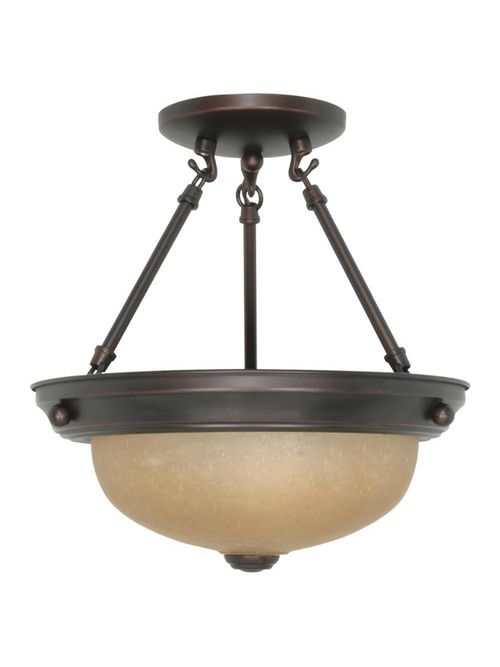 Product image for SATCO 60/1258 2 LT - 11 SEMI FLUSH
