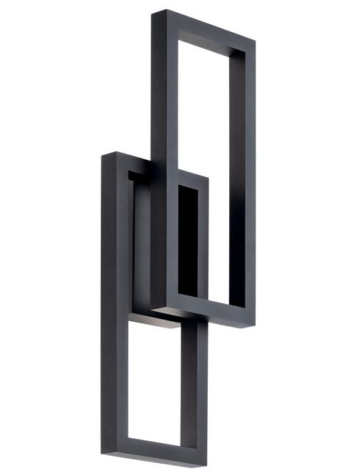 Product image for Kichler 49803BKTLED Outdoor Wall LED