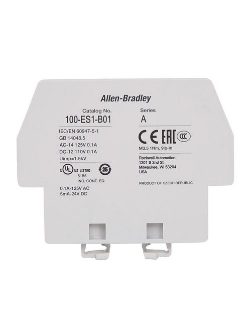 A-B 100-ES2-11 Auxiliary Contact 1 A-B 100-ES2-11 Auxiliary Contact 1