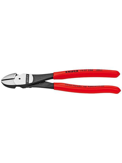 Product image for KNIPEX 74-01-200-SBA 8IN DIAGONAL CTTR