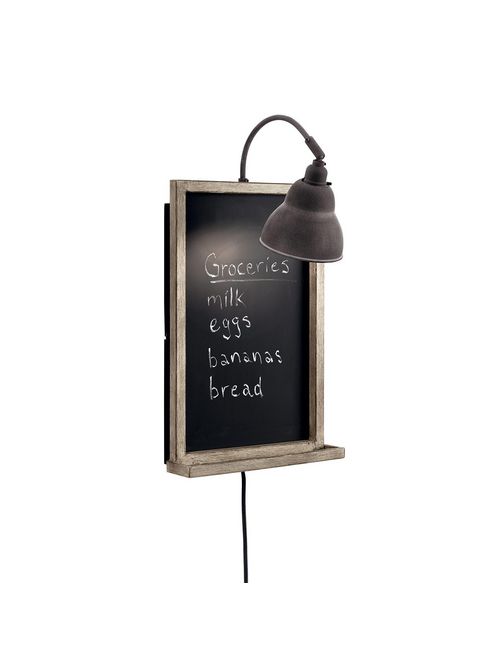 Product image for Kichler 44015WZC Chalkboard Wall Sconc