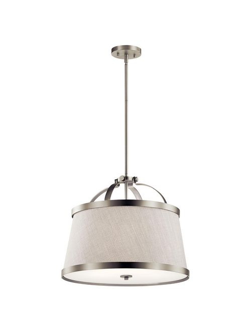 Product image for Kichler 44108NI Pendant/Semi Flush 3Lt