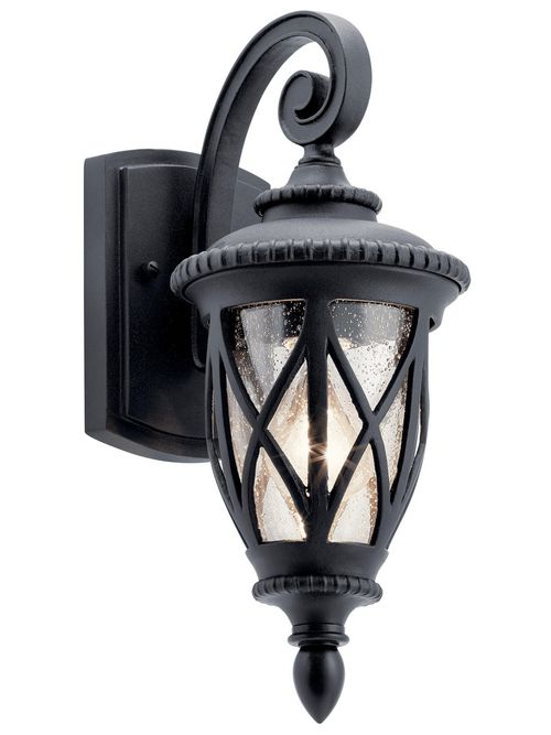 Product image for Kichler 49846BKT Admirals Cove™ 1 Light Wall Light Textured Black