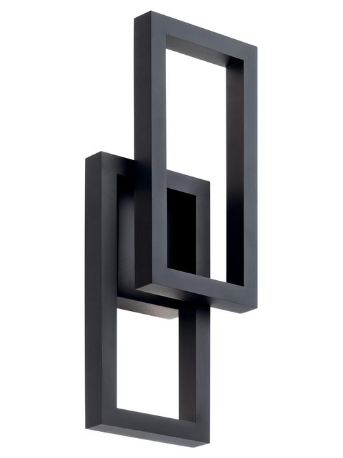 Product image for Kichler 49802BKTLED Outdoor Wall LED