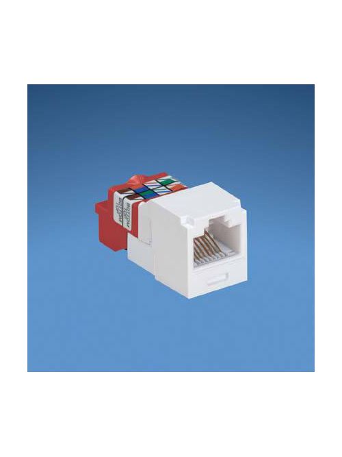 Product image for Panduit CJ5E88TLB PAN CJ5E88TLB Mini-Com Module, Cat